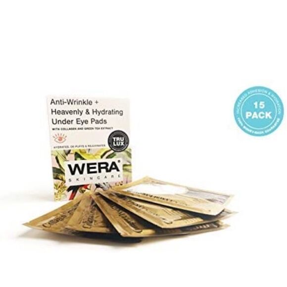 🌟WERA Skincare Anti-Wrinkle + Heavenly & Hydrating Under Eye Pads🌟 - Picture 3 of 8
